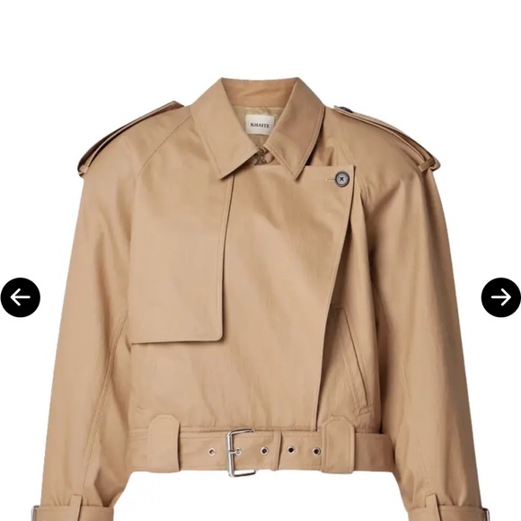 KHAITE Jackets & Blazers - KHAITE Hammond twill Trench Coat for Women